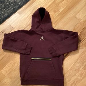 Amazing Youth XL Jordan Burgundy Hoodie